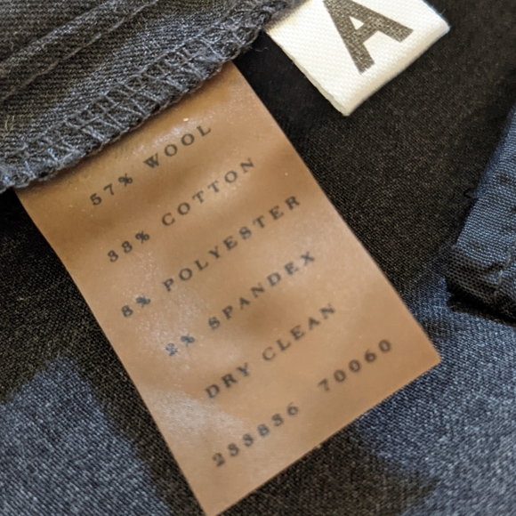 Ann Taylor Signature Perfect Trousers Dark Grey - Picture 4 of 4